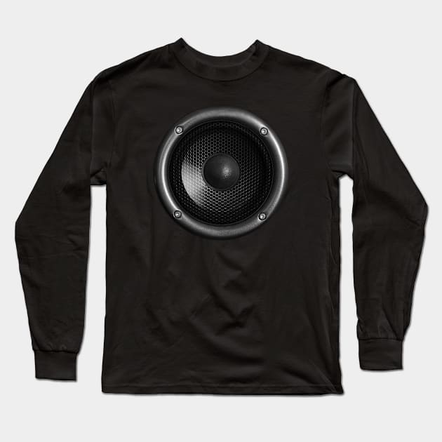 Music Speaker Long Sleeve T-Shirt by Blue Planet Boutique